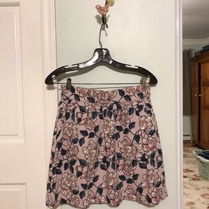 4/$12 or 3/$9 Ann Taylor Floral Skirt With Pockets
